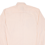 Mens Shirt Pink Striped Long Sleeve M