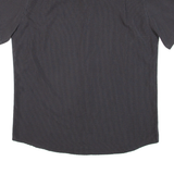 PIERRE CARDIN Mens Shirt Black Striped L