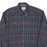 CAMEL ACTIVE Mens Shirt Green Check Long Sleeve L