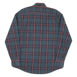 CAMEL ACTIVE Mens Shirt Green Check Long Sleeve L
