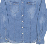 G-STAR Womens Denim Shirt Blue Long Sleeve XS