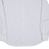 TOMMY HILFIGER Mens Shirt White Check Long Sleeve XL