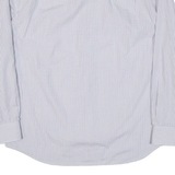 TOMMY HILFIGER Mens Shirt White Check Long Sleeve XL