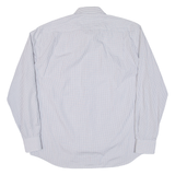TOMMY HILFIGER Mens Shirt White Check Long Sleeve XL