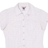 THE NORTH FACE Womens Shirt Pink Check S