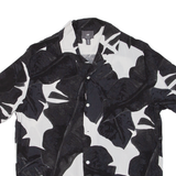 H&M Mens Hawaiian Shirt Black Floral S