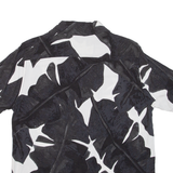H&M Mens Hawaiian Shirt Black Floral S