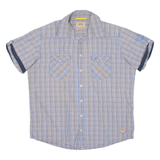 CAMEL ACTIVE Mens Shirt Blue Check XL