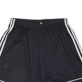 ADIDAS Mens Sports Shorts Black Relaxed L W29