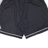 ADIDAS Mens Sports Shorts Black Relaxed L W29