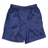 Mens Sports Shorts Blue Relaxed S W28