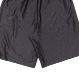 REEBOK Mens Sports Shorts Black Relaxed S W27