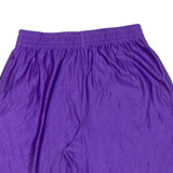 Mens Sports Shorts Purple Relaxed M W30