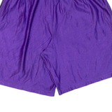 Mens Sports Shorts Purple Relaxed M W30