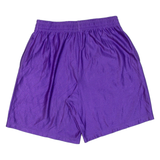 Mens Sports Shorts Purple Relaxed M W30