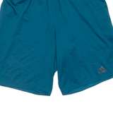ADIDAS Mens Sports Shorts Blue Relaxed S W26