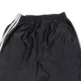 ADIDAS Mens Sports Shorts Black Relaxed L W28