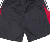 ADIDAS Mens Sports Shorts Black Relaxed M W28