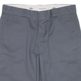 DICKIES Mens Workwear Shorts Grey Relaxed XL W38