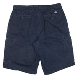 DICKIES Mens Cargo Shorts Blue Relaxed L W36
