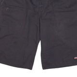 DICKIES Mens Workwear Shorts Black Relaxed XL W38