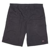 DICKIES Mens Workwear Shorts Black Relaxed XL W38