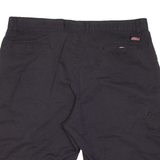 DICKIES Mens Workwear Shorts Black Relaxed XL W38
