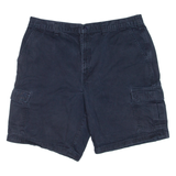 DICKIES Womens Cargo Shorts Blue Relaxed L W36