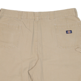 DICKIES Mens Workwear Shorts Beige Relaxed 2XL W42