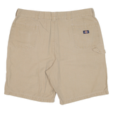 DICKIES Mens Workwear Shorts Beige Relaxed 2XL W42