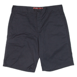 DICKIES Mens Workwear Shorts Black Relaxed L W36