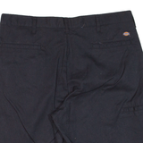 DICKIES Mens Workwear Shorts Black Relaxed L W36