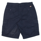 DICKIES Mens Cargo Shorts Blue Relaxed L W36