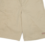 DICKIES Mens Workwear Shorts Beige Relaxed M W32