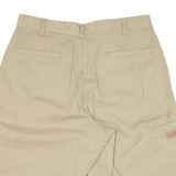 DICKIES Mens Workwear Shorts Beige Relaxed M W32
