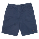 DICKIES Mens Workwear Shorts Blue Relaxed XL W38