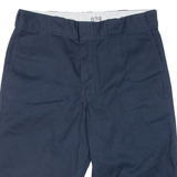 DICKIES Mens Workwear Shorts Blue Relaxed M W32