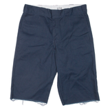 DICKIES Mens Workwear Shorts Blue Relaxed M W32