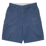 DICKIES Mens Workwear Shorts Blue Relaxed XL W38
