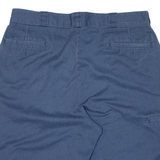 DICKIES Mens Workwear Shorts Blue Relaxed XL W38