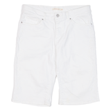 LEVI'S Womens Jorts Shorts White Relaxed Floral M W29