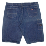 DICKIES Mens Workwear Shorts Blue Relaxed 2XL W44