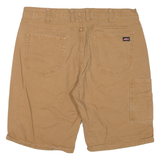 DICKIES Mens Workwear Shorts Brown Relaxed XL W38