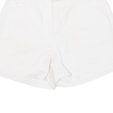 GITANO Womens Chino Shorts White Relaxed UK 10 W26
