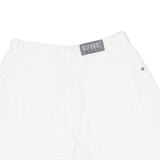 GITANO Womens Chino Shorts White Relaxed UK 10 W26