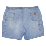 CARHARTT Mens Workwear Shorts Blue Relaxed 2XL W44