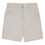 CARHARTT Mens Workwear Shorts Beige Relaxed M W34