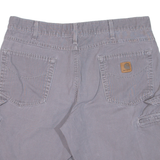 CARHARTT Mens Workwear Shorts Grey Relaxed L W36