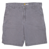 CARHARTT Mens Workwear Shorts Grey Relaxed XL W40
