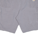 CARHARTT Mens Workwear Shorts Grey Relaxed 2XL W44